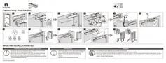 Installation Guide Briton 2320 B Transom Fixing Push Side LH