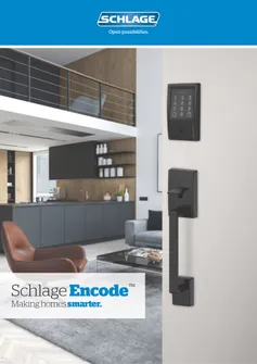 Product Catalogue Schlage Encode